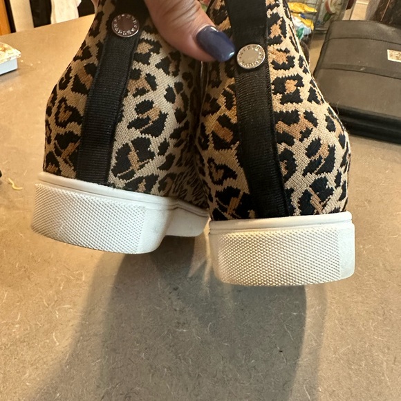 Steve Madden Lowry high top leopard print sneakers - Picture 6 of 9